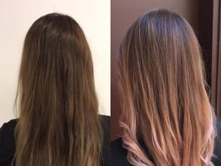 Velmi přirozená balayage