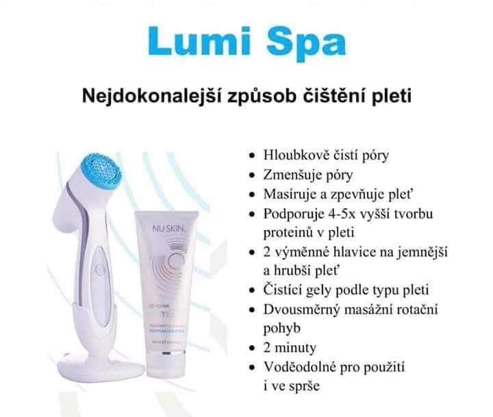 Masáž a zpevnění obličeje.